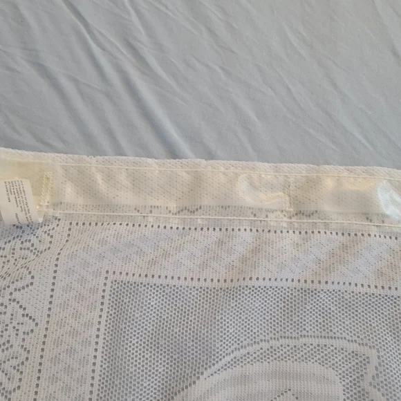 Lace Shower Curtain With Ocean Theme - Picture 7 of 9